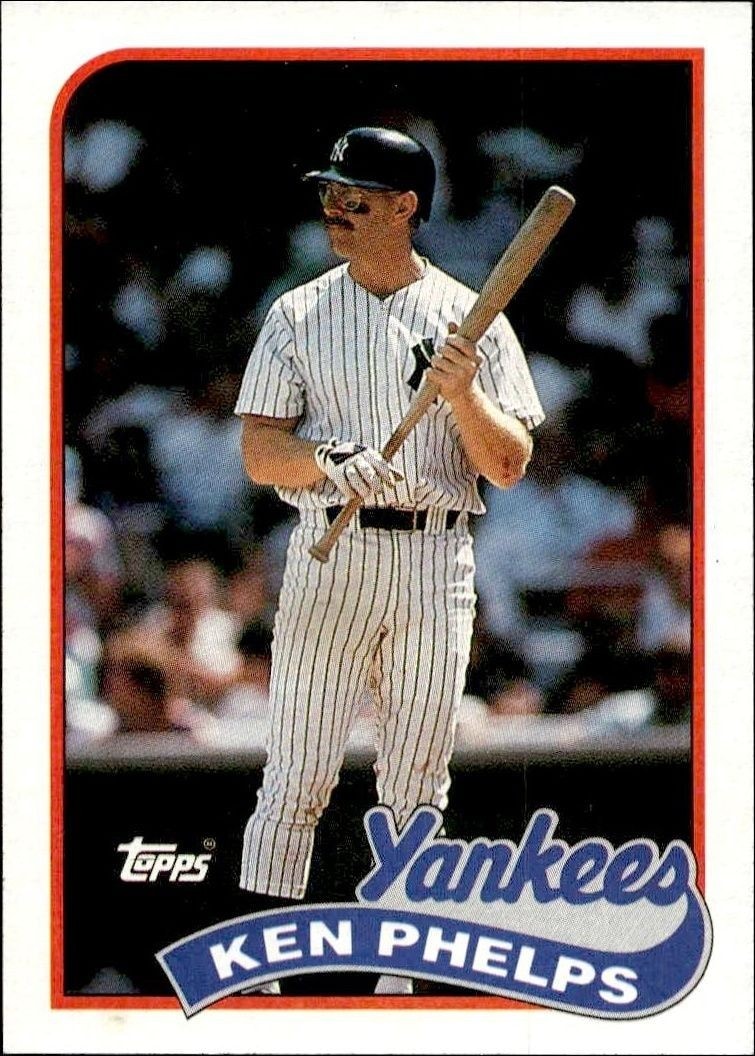 1989 Topps Ken Phelps #741 trading card