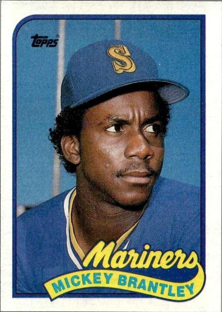 1989 Topps Mickey Brantley #568 trading card