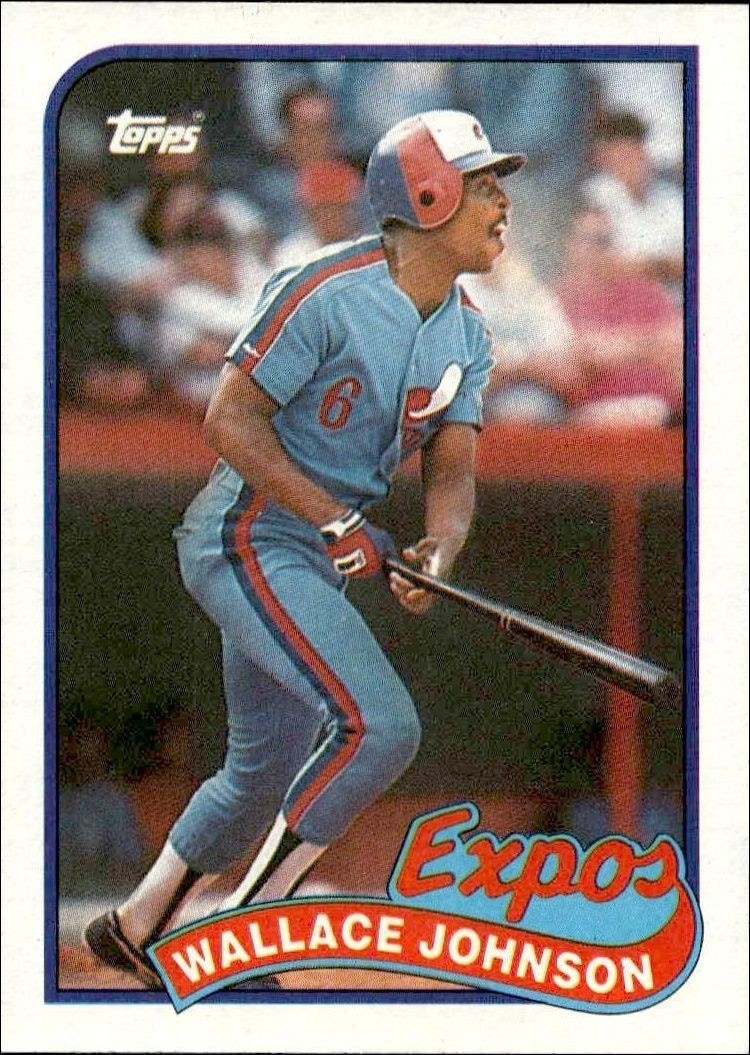 1989 Topps Wallace Johnson #138 trading card