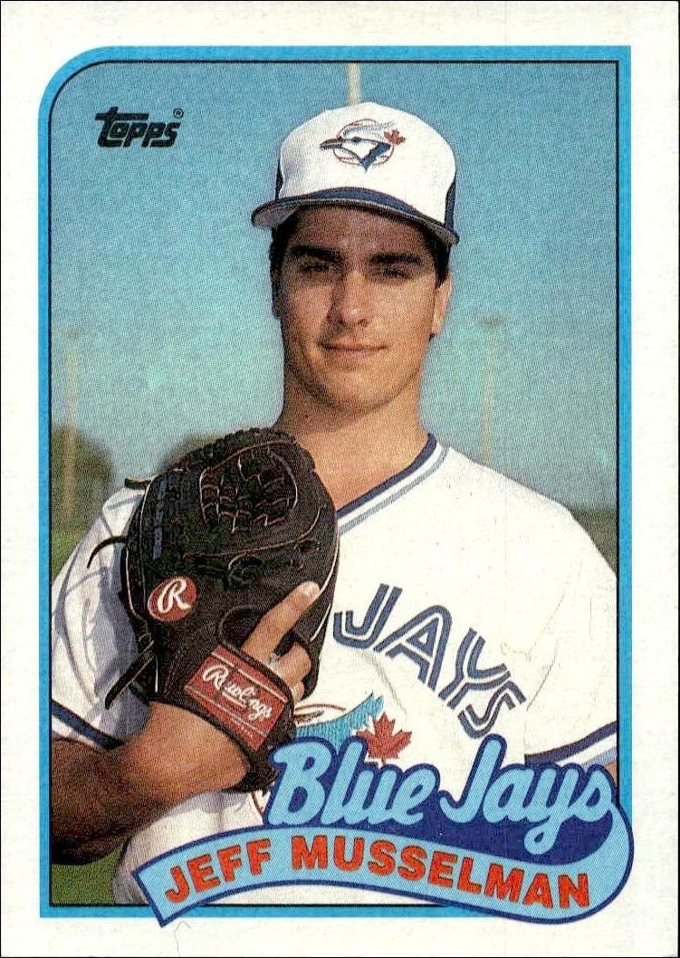 1989 Topps Jeff Musselman #591 trading card