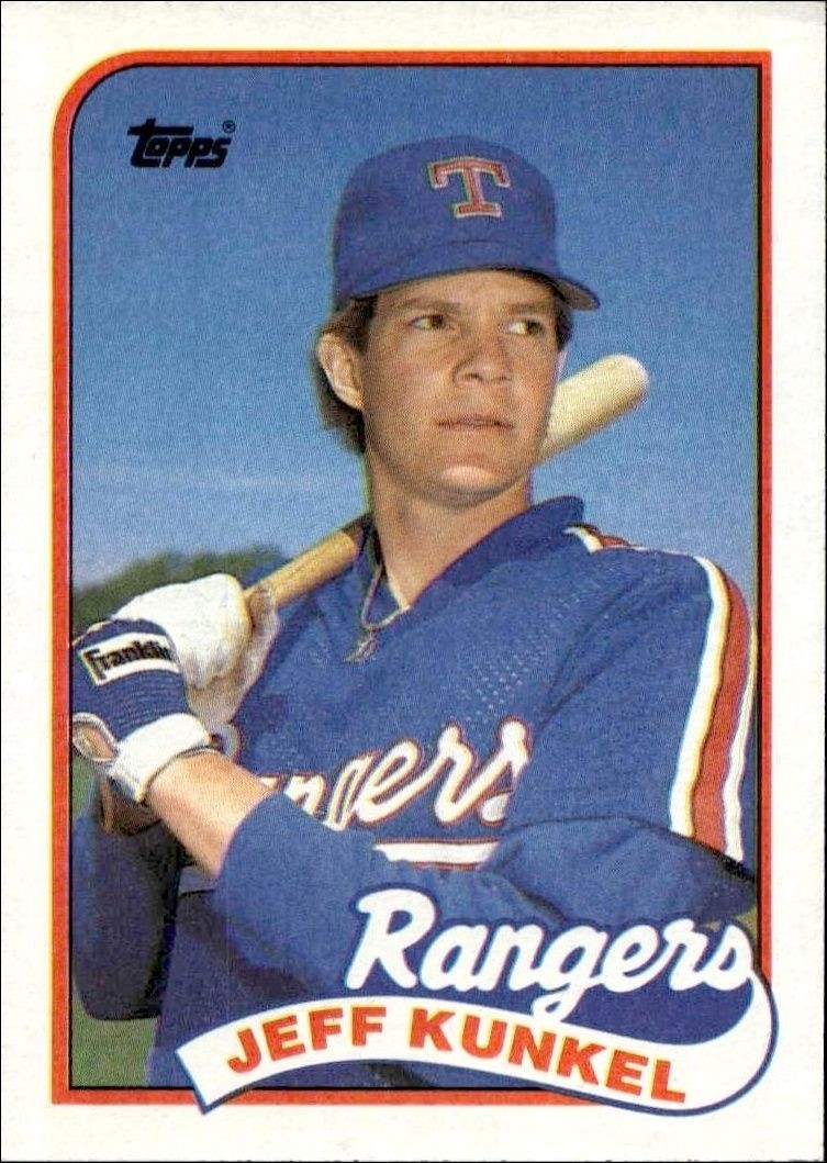 1989 Topps Jeff Kunkel #92 trading card