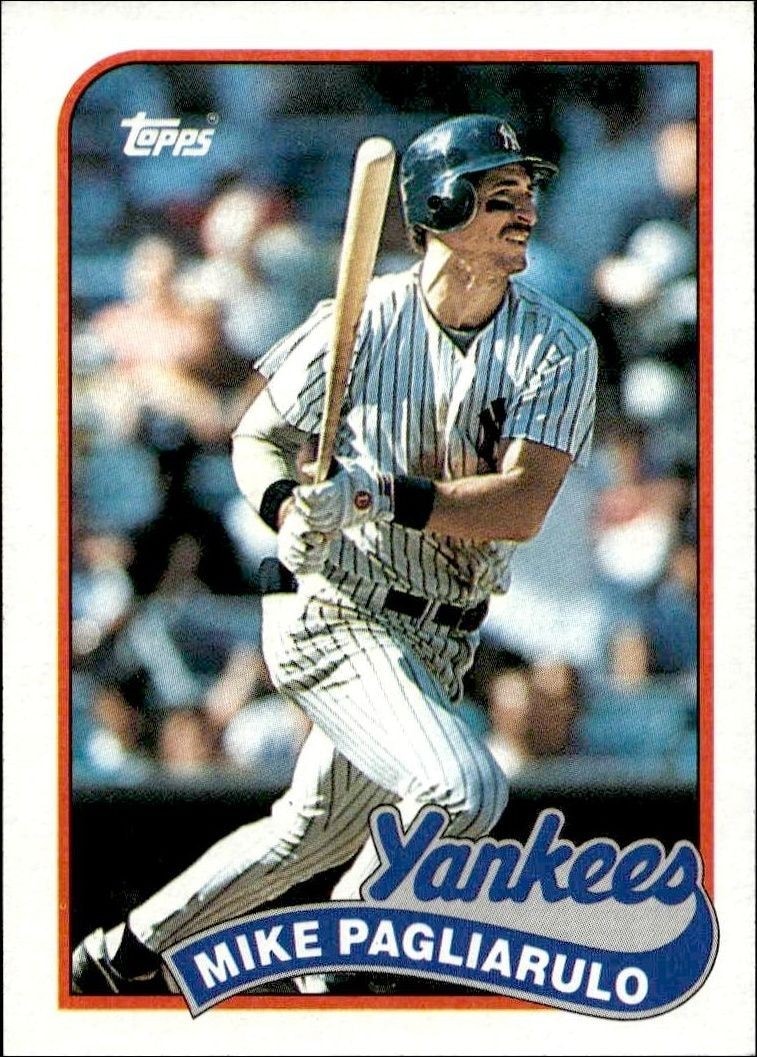 1989 Topps Mike Pagliarulo #211 trading card