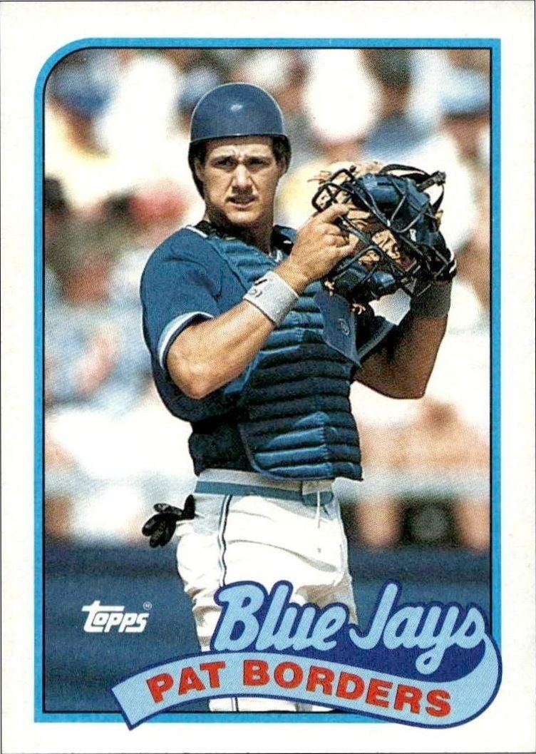 1989 Topps Pat Borders #693 trading card