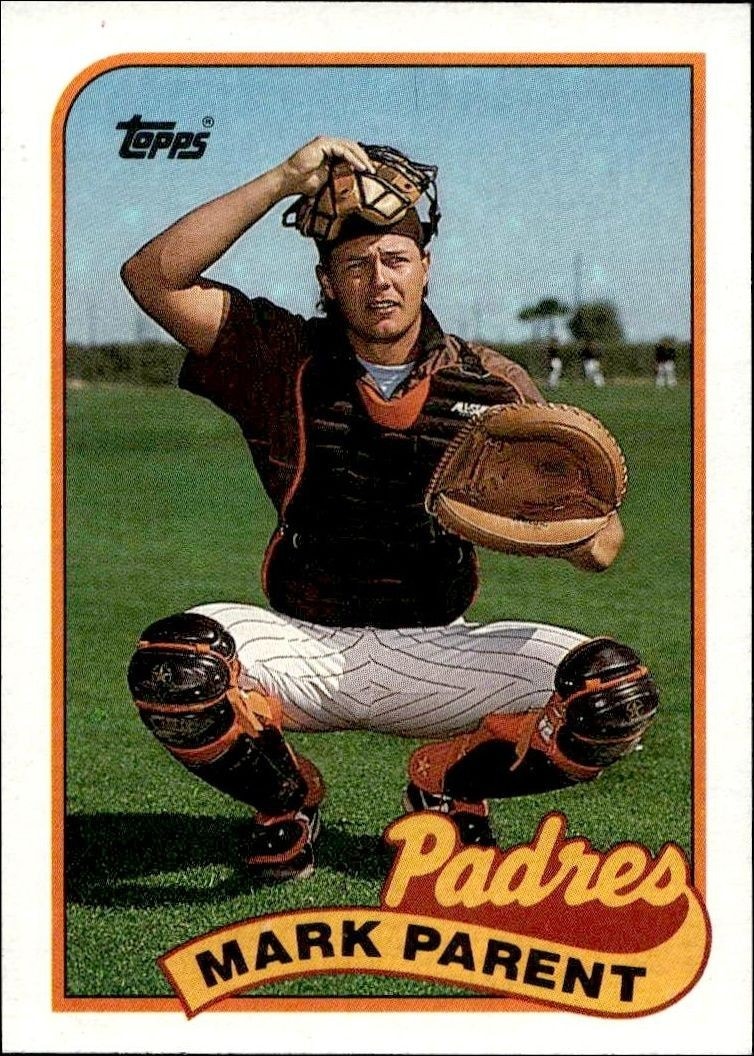 1989 Topps Mark Parent #617 trading card