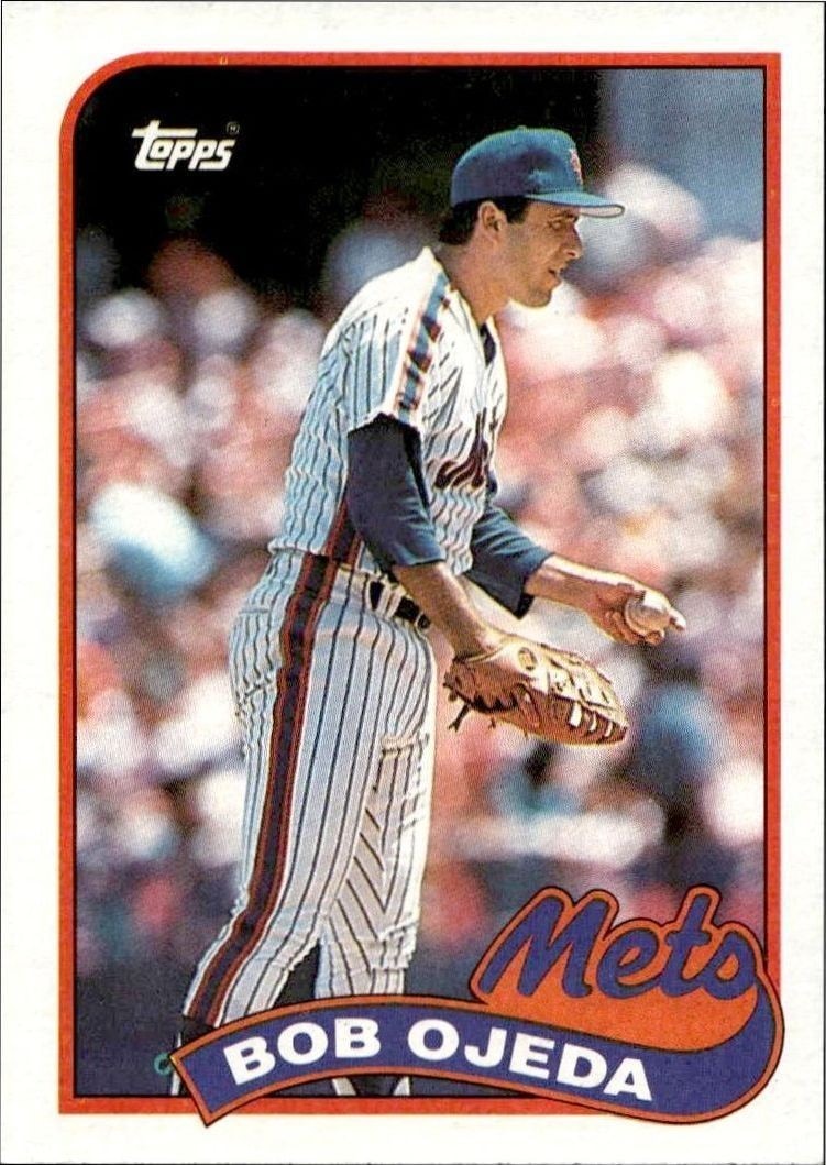 1989 Topps Bob Ojeda #333 trading card