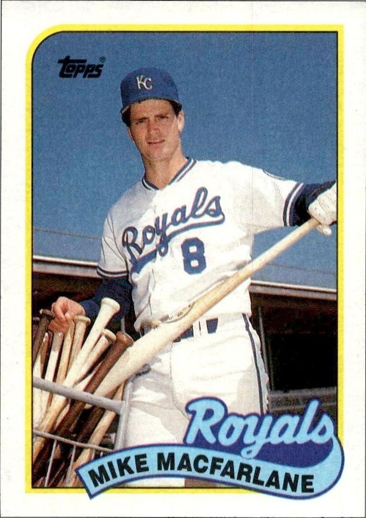 1989 Topps Mike Macfarlane #479 trading card