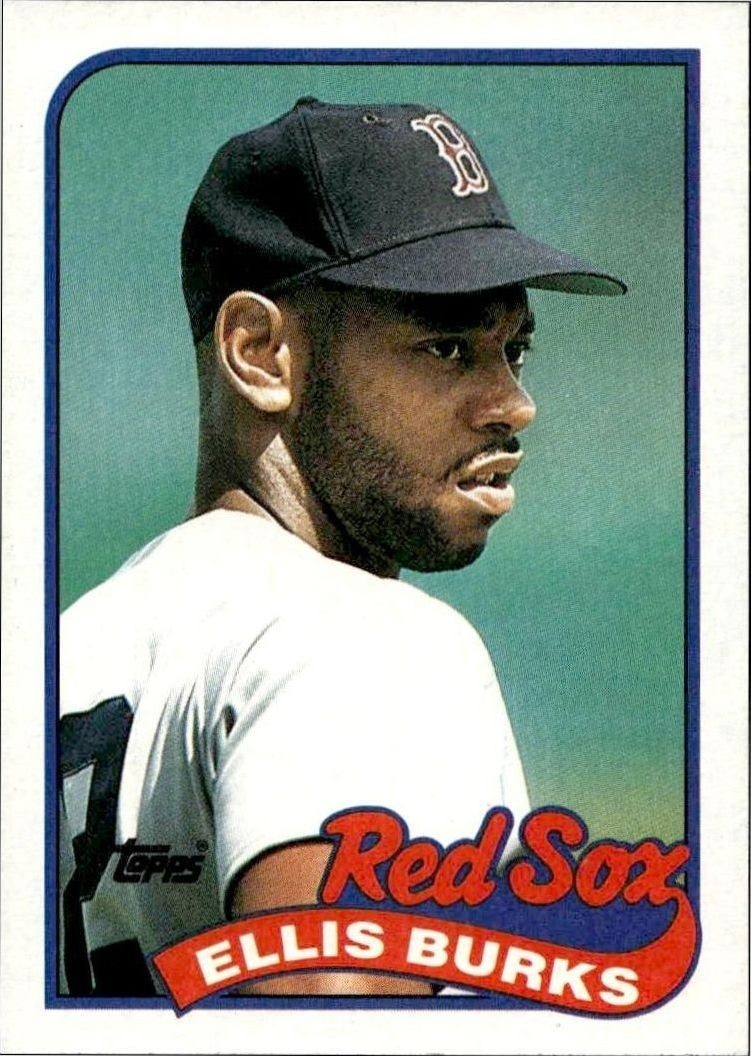 1989 Topps Ellis Burks #785 trading card
