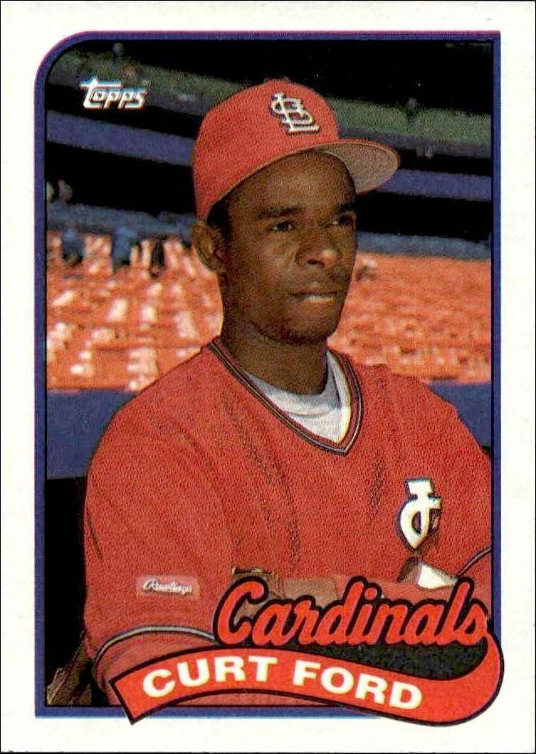 1989 Topps Curt Ford #132 trading card