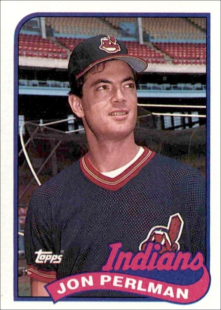 1989 Topps Jon Perlman #476 trading card