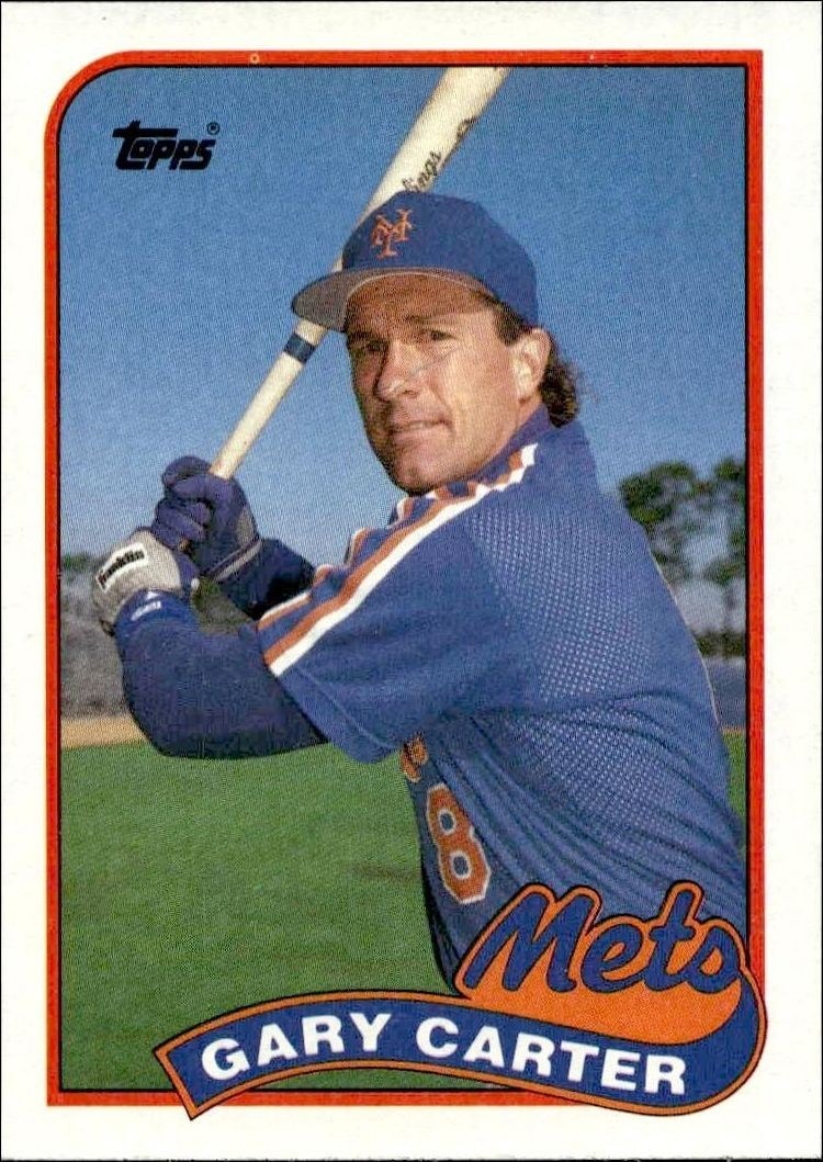 1989 Topps Gary Carter #680 trading card