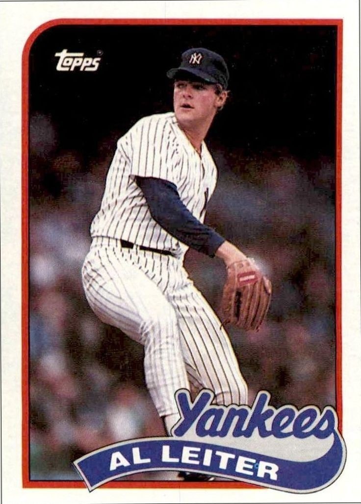1989 Topps Al Leiter #659 trading card