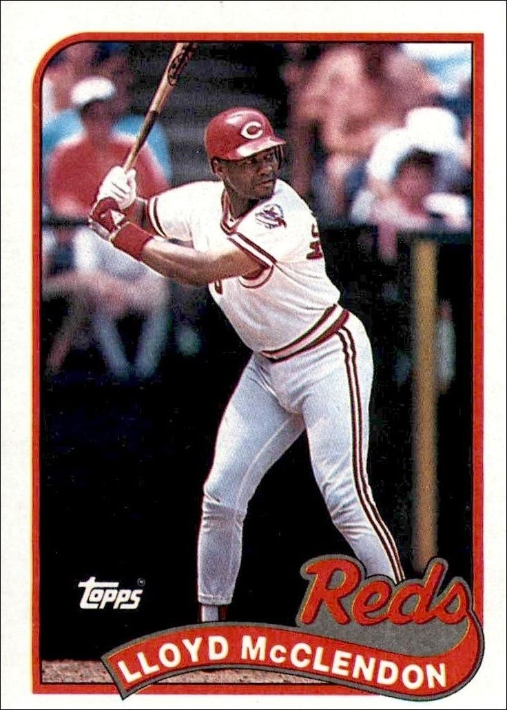 1989 Topps Lloyd McClendon #644 trading card