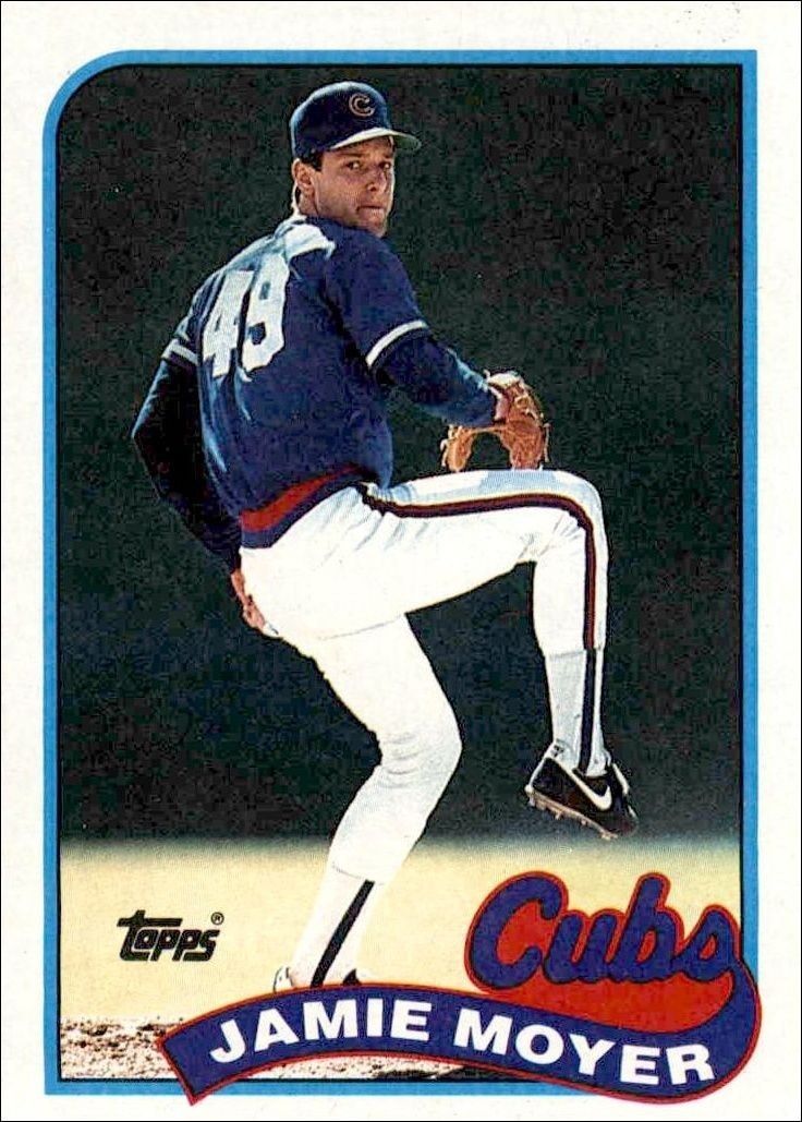 1989 Topps Jamie Moyer #717 trading card