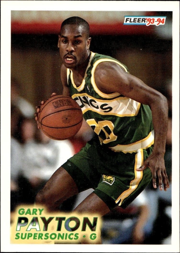 1993-94 Fleer Gary Payton #202 trading card