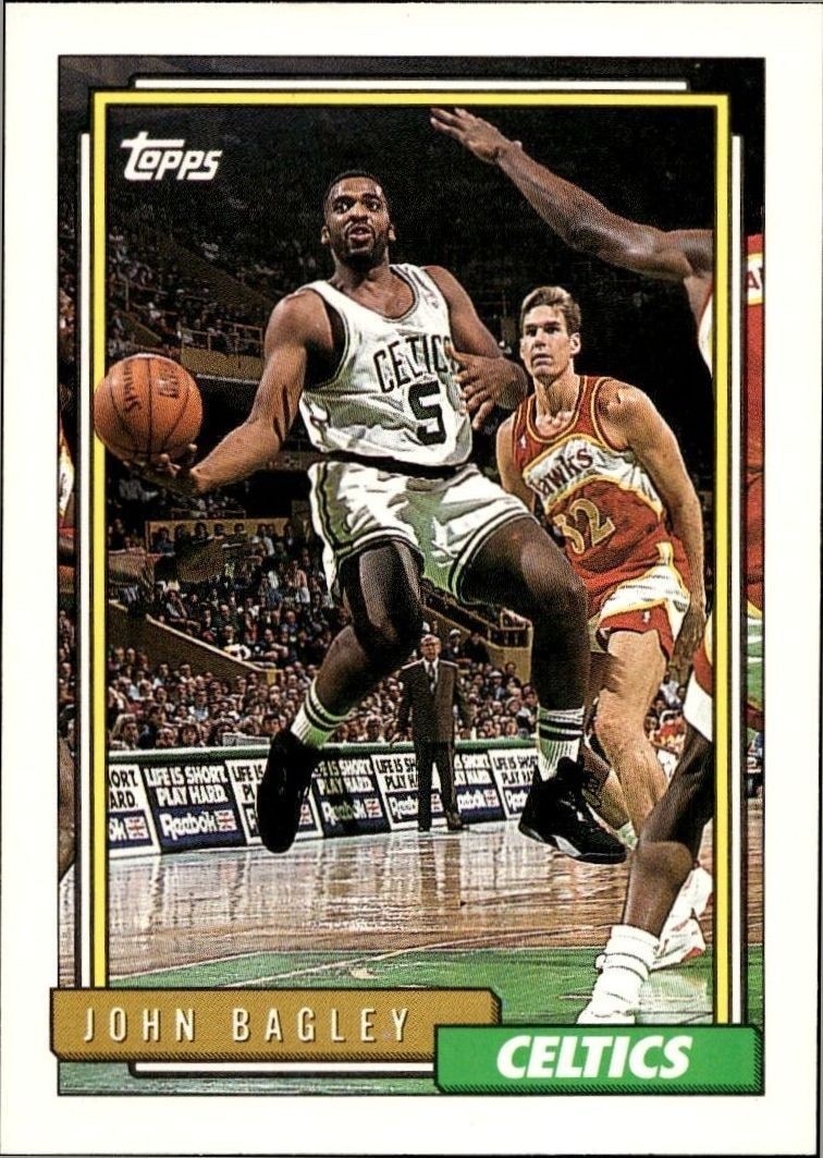 1992-93 Topps John Bagley #254 trading card