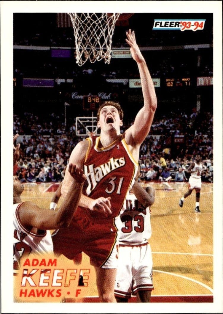 1993-94 Fleer Adam Keefe #5 trading card