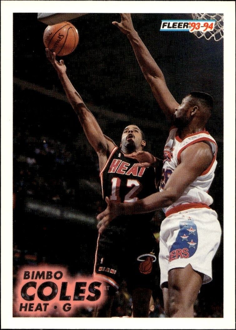 1993-94 Fleer Bimbo Coles #106 trading card