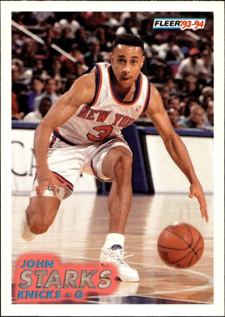 1993-94 Fleer John Starks #146 trading card