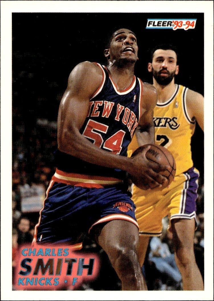1993-94 Fleer Charles Smith #145 trading card