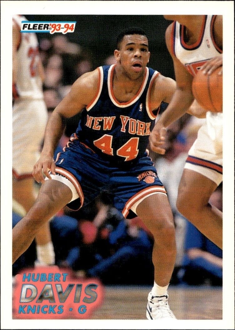 1993-94 Fleer Hubert Davis #140 trading card