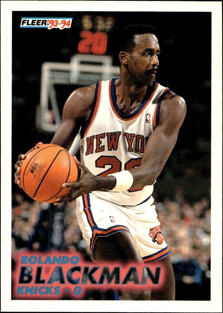1993-94 Fleer Rolando Blackman #138 trading card