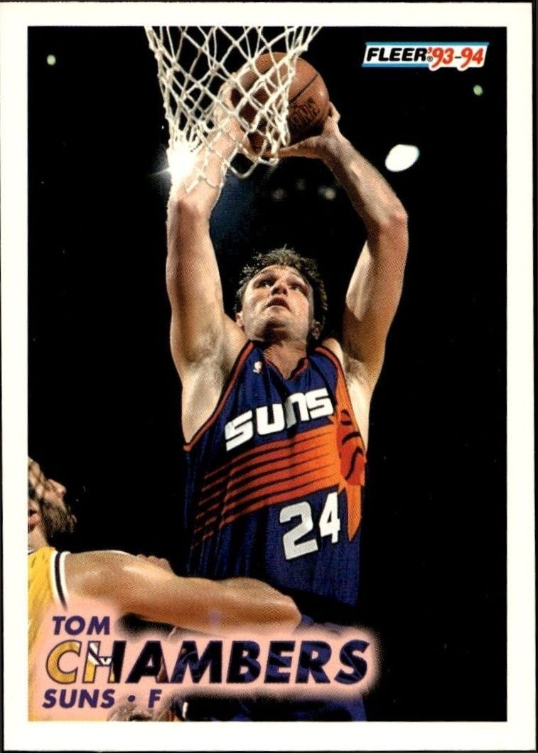 1993-94 Fleer Tom Chambers #165 trading card