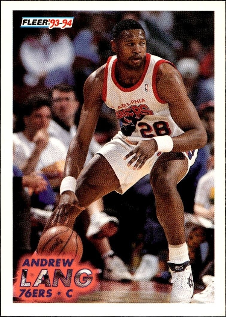 1993-94 Fleer Andrew Lang #159 trading card