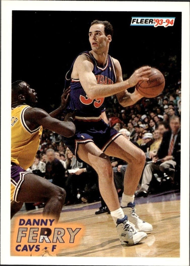 1993-94 Fleer Danny Ferry #37 trading card