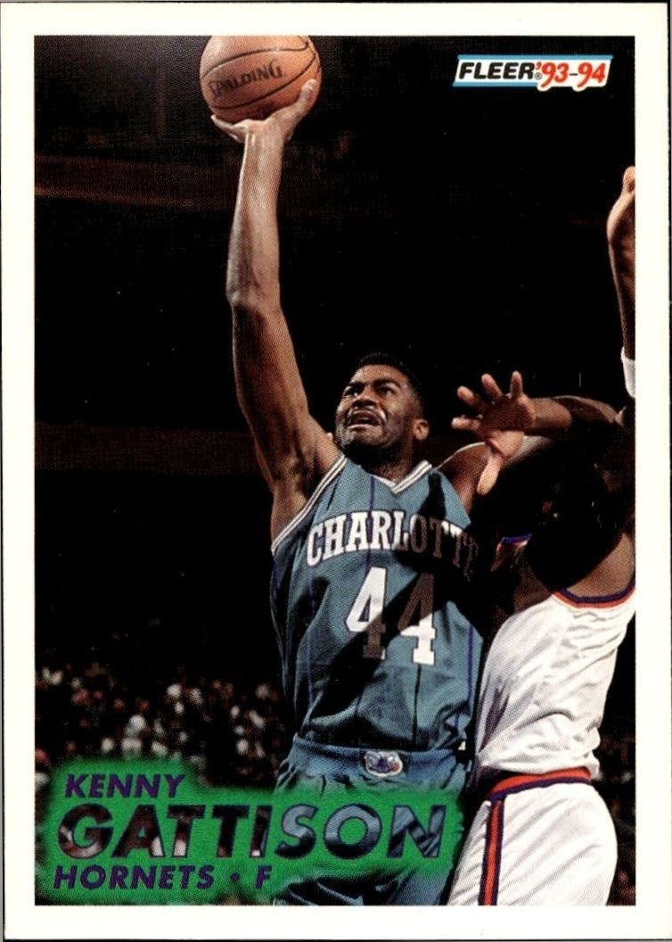 1993-94 Fleer Kenny Gattison #19 trading card