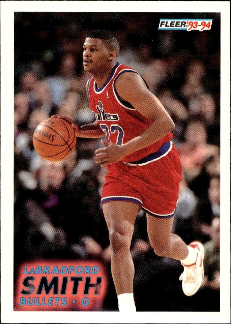 1993-94 Fleer LaBradford Smith #219 trading card