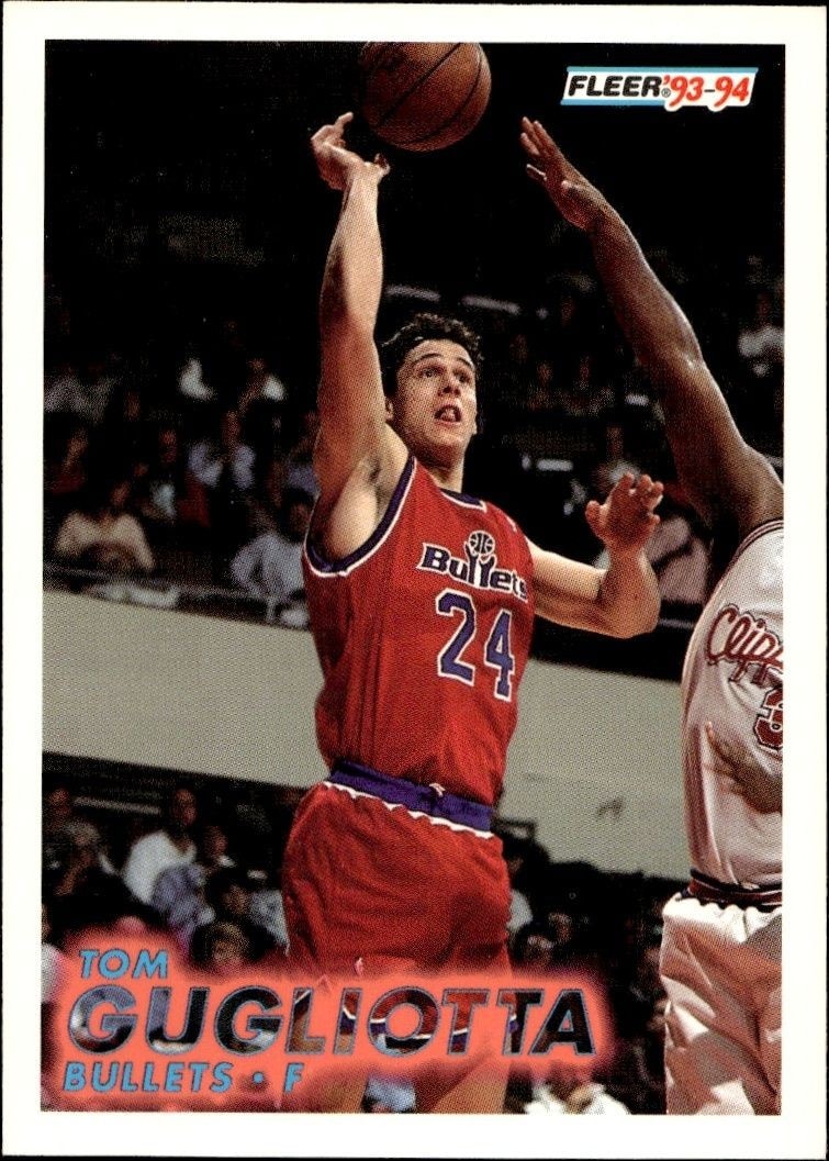 1993-94 Fleer Tom Gugliotta #217 trading card