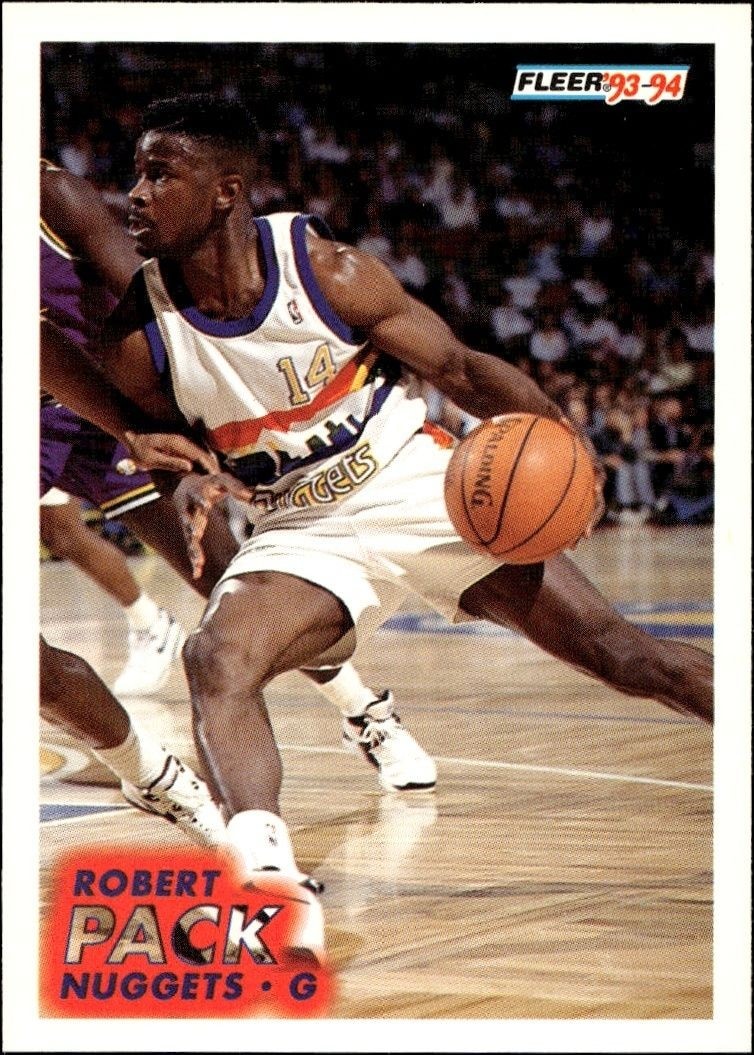 1993-94 Fleer Robert Pack #55 trading card