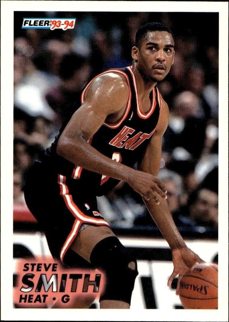 1993-94 Fleer Steve Smith #113 trading card