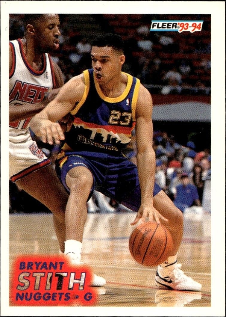 1993-94 Fleer Bryant Stith #56 trading card