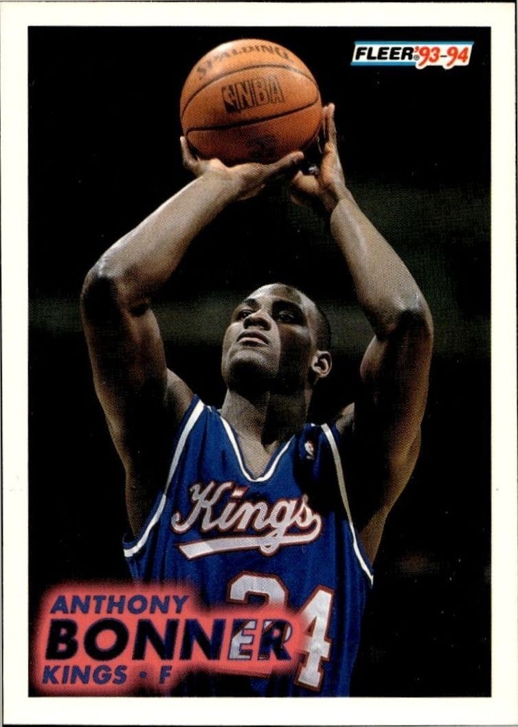 1993-94 Fleer Anthony Bonner #181 trading card