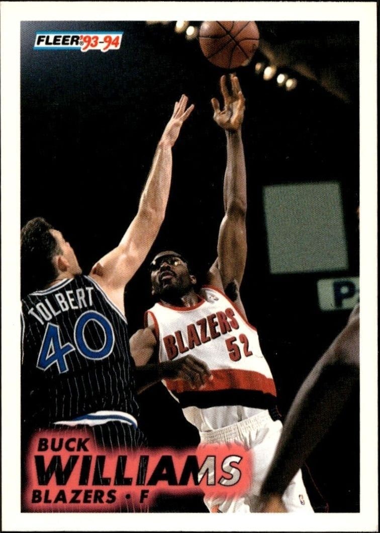 1993-94 Fleer Buck Williams #180 trading card