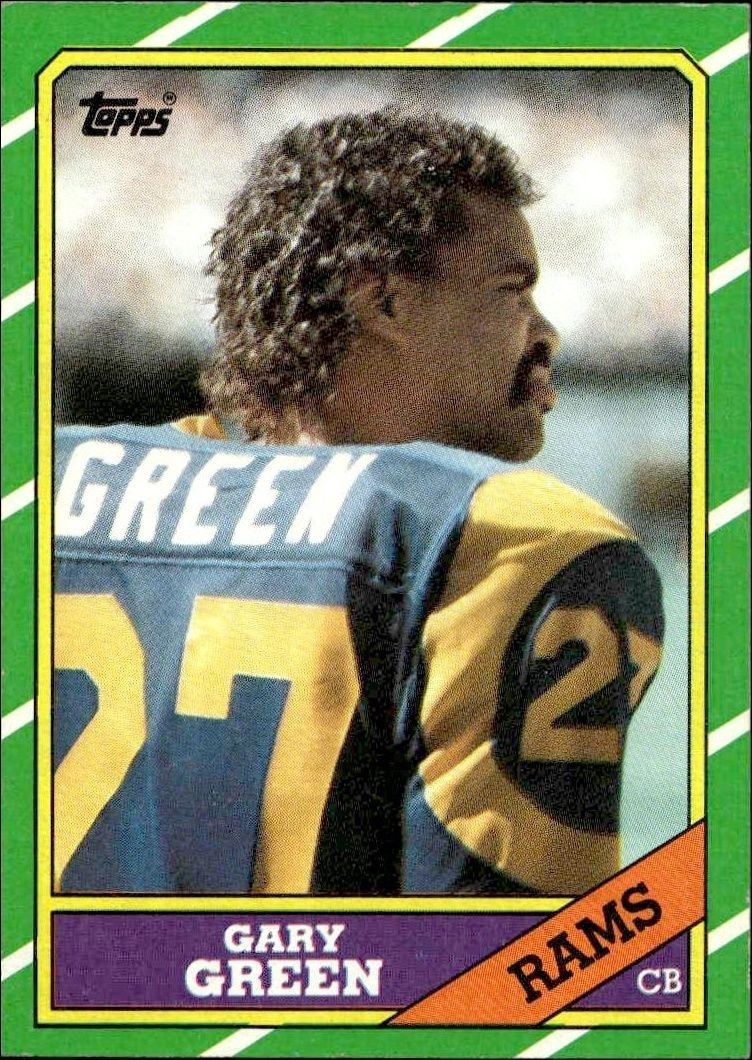 1986 Topps Gary Green #91 trading card