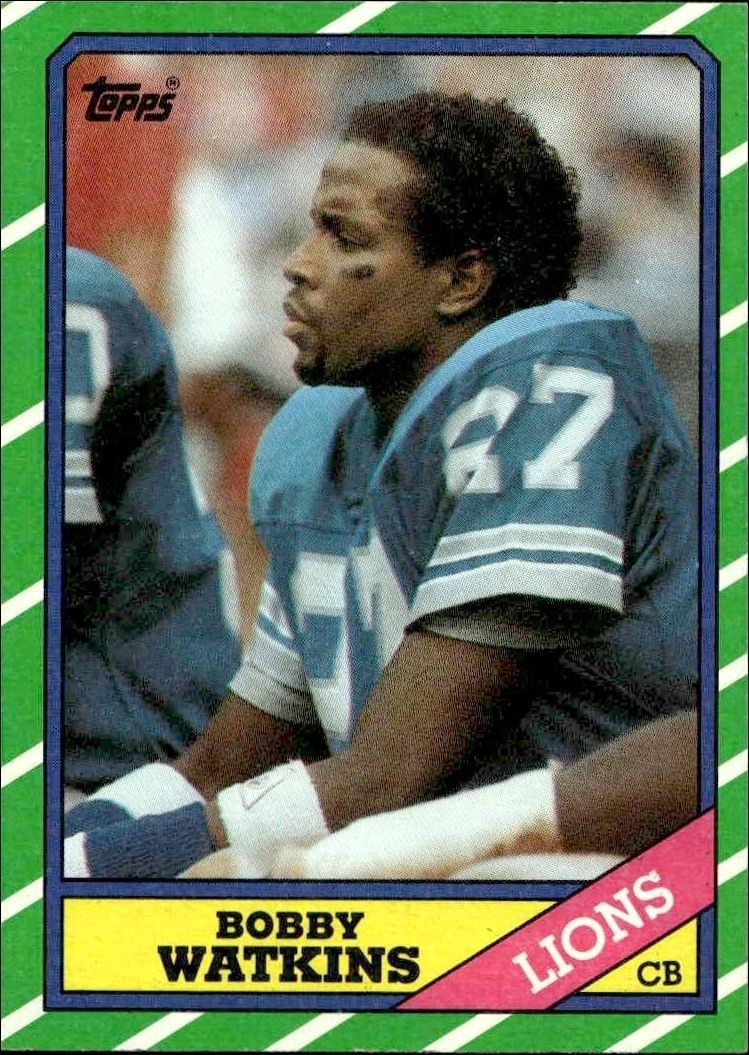 1986 Topps Bobby Watkins #253 trading card