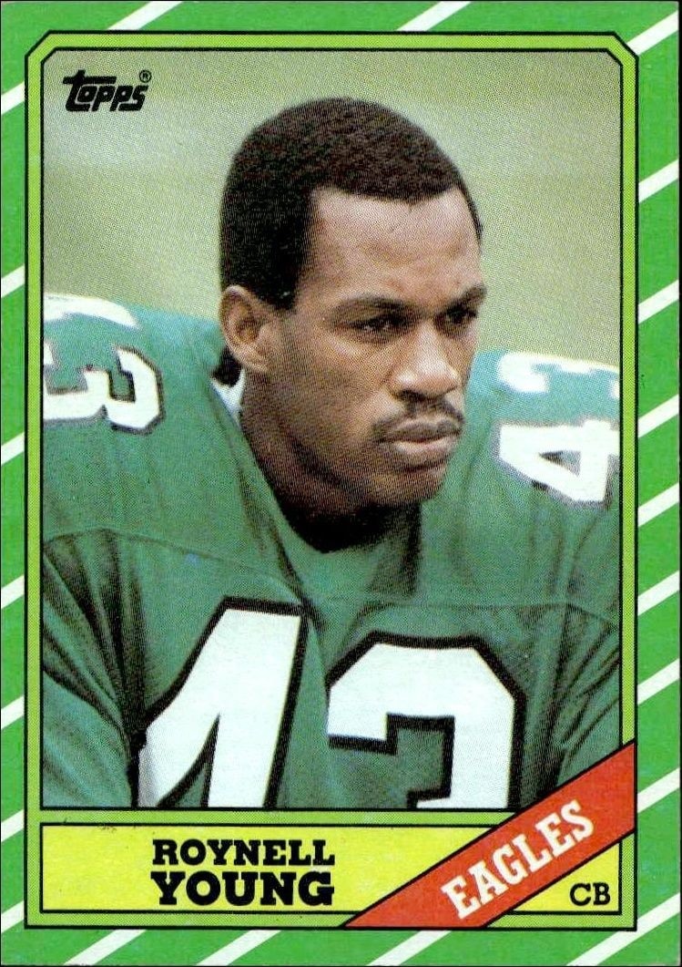 1986 Topps Roynell Young #278 trading card