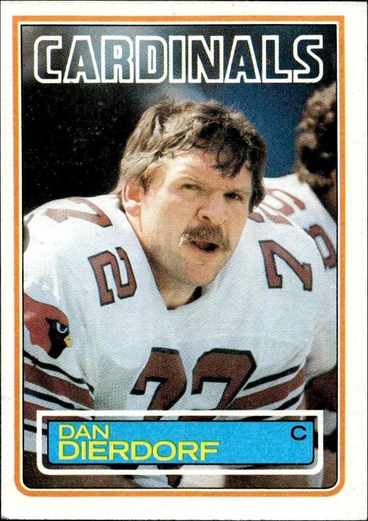 1983 Topps Dan Dierdorf #155 trading card