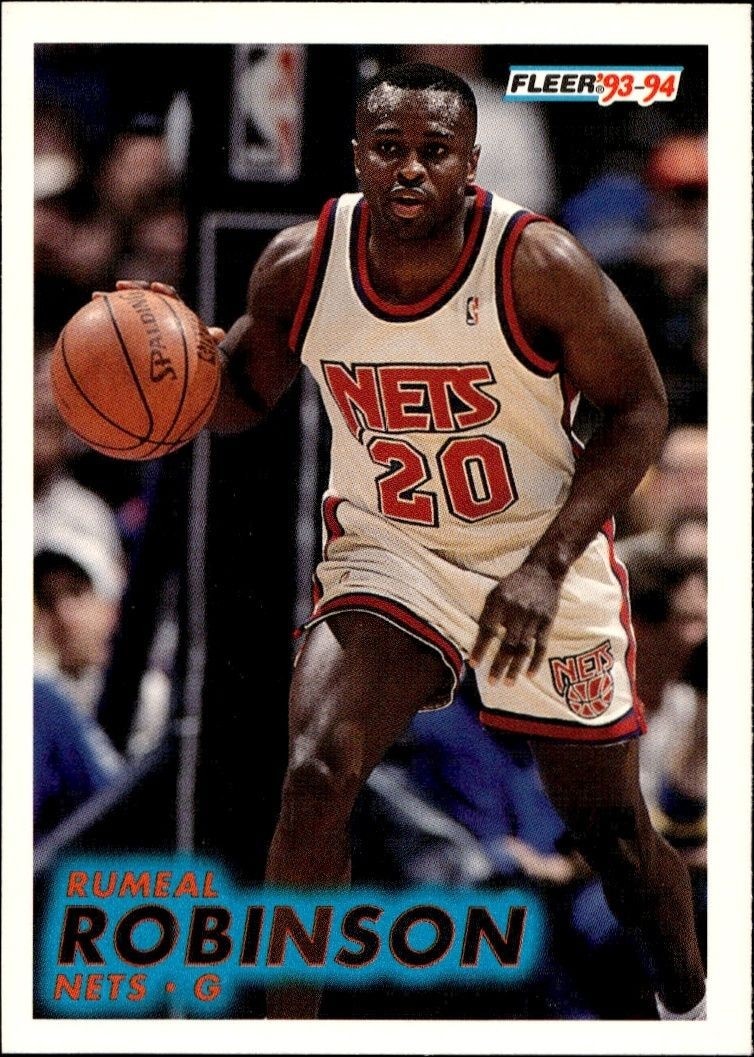 1993-94 Fleer Rumeal Robinson #136 trading card
