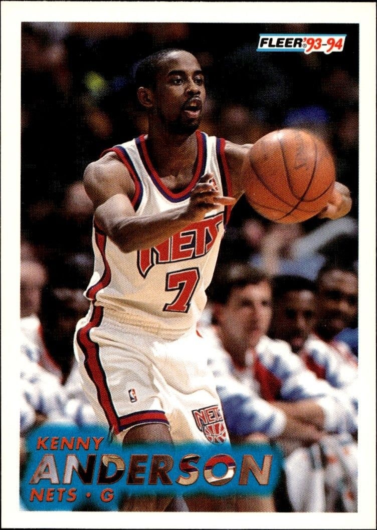 1993-94 Fleer Kenny Anderson #130 trading card
