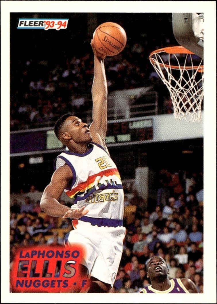 1993-94 Fleer LaPhonso Ellis #51 trading card