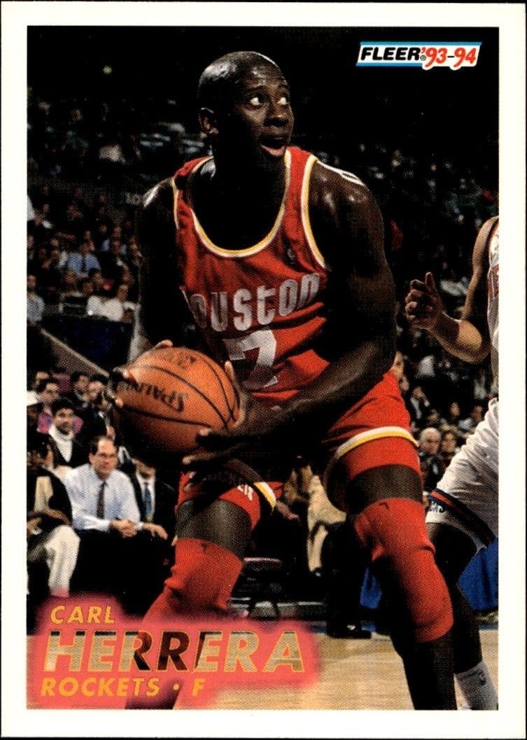 1993-94 Fleer Carl Herrera #76 trading card