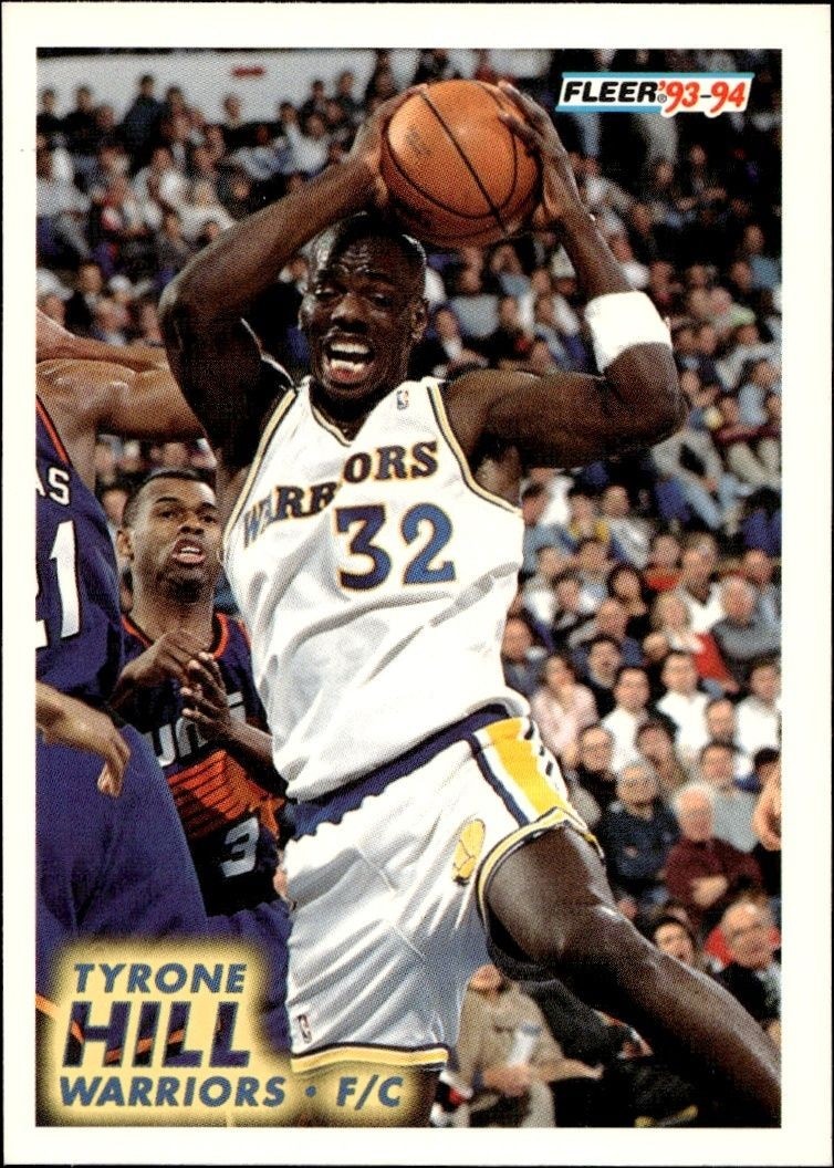 1993-94 Fleer Tyrone Hill #68 trading card