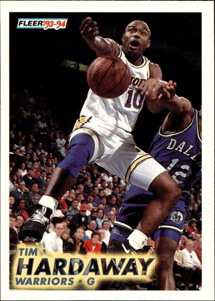 1993-94 Fleer Tim Hardaway #67 trading card