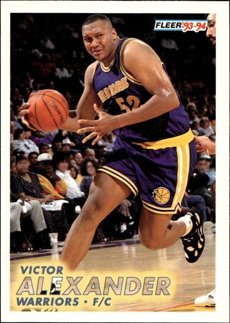 1993-94 Fleer Victor Alexander #66 trading card