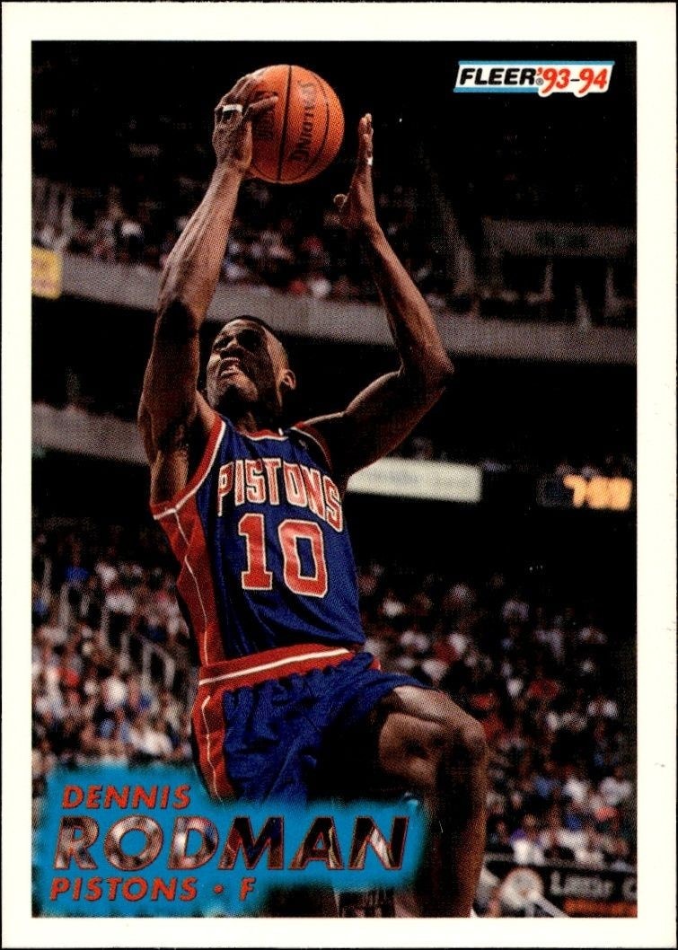 1993-94 Fleer Dennis Rodman #64 trading card