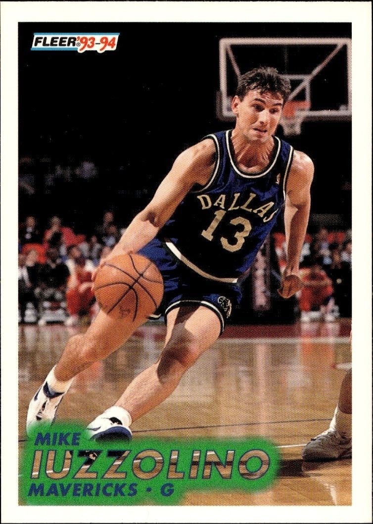 1993-94 Fleer Mike Iuzzolino #45 trading card