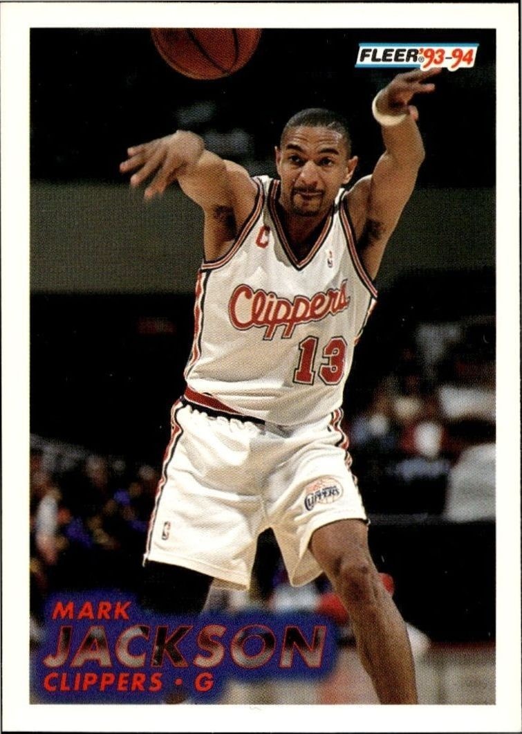 1993-94 Fleer Mark Jackson #92 trading card